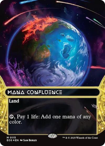 Mana Confluence (0115) (Borderless) (Galaxy Foil)