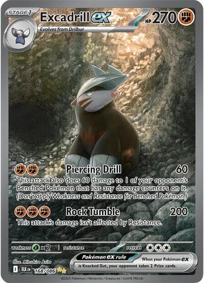 Excadrill ex - 168/086