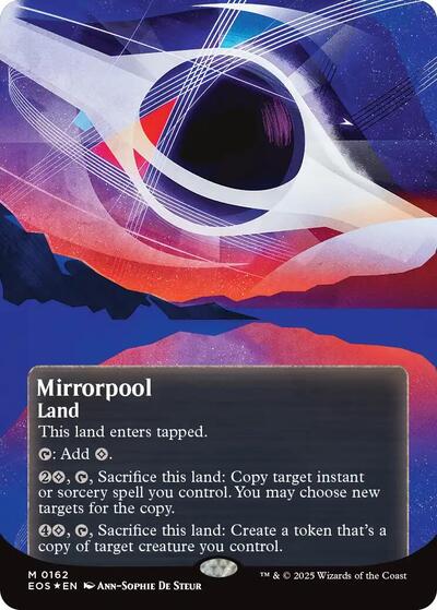 Mirrorpool (0162) (Borderless) (Galaxy Foil)