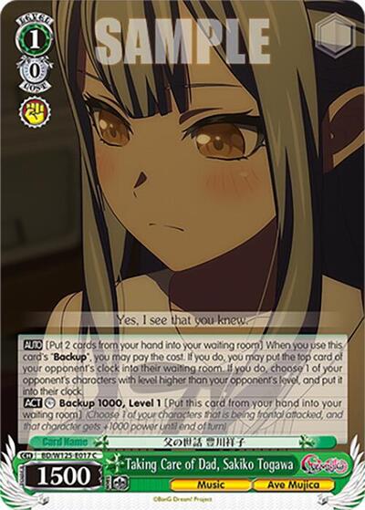 Taking Care of Dad, Sakiko Togawa