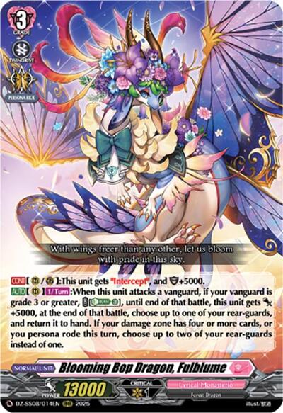 Blooming Bop Dragon, Fulblume (RRR)