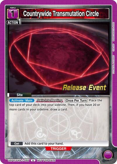 Countrywide Transmutation Circle
