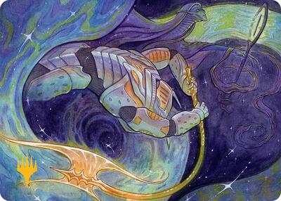 Seam Rip Art Card (Gold-Stamped Planeswalker Symbol)