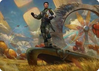 Galactic Wayfarer Art Card