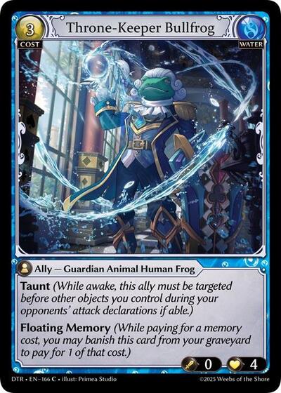 Throne-Keeper Bullfrog