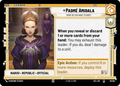 Padmé Amidala - What Do You Have to Hide?