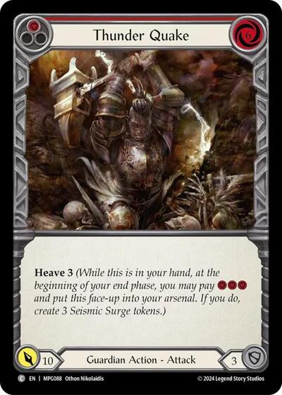 Thunder Quake (Red)