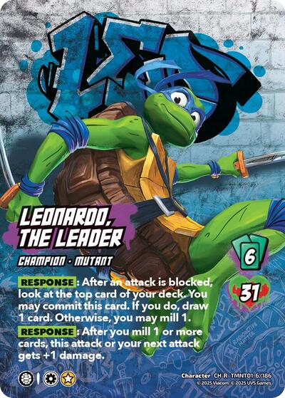 Leonardo, the Leader