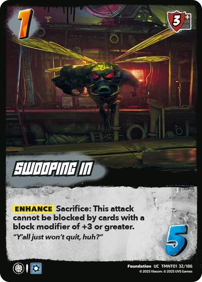 Swooping In