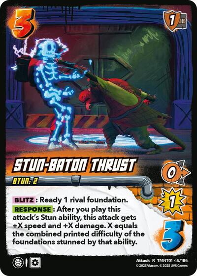 Stun-Baton Thrust