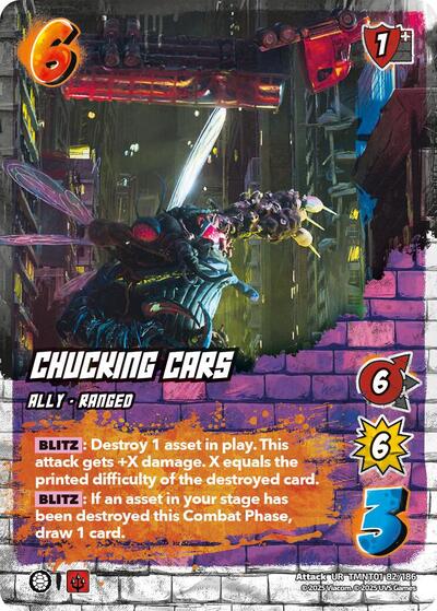 Chucking Cars