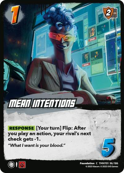Mean Intentions