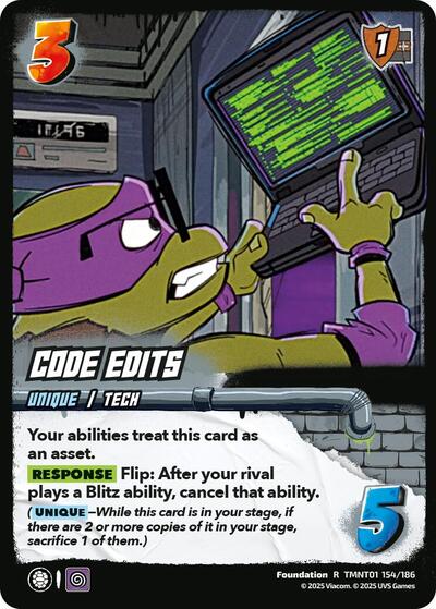 Code Edits
