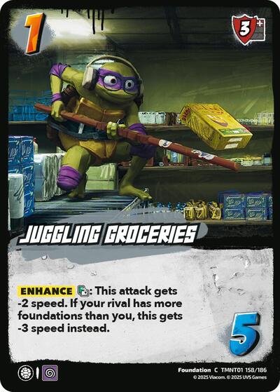Juggling Groceries