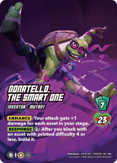 Donatello, the Smart One (Alternate Art) (191)
