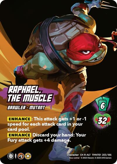 Raphael, the Muscle (Alternate Art) (203)