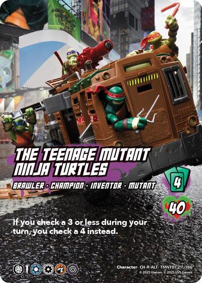 The Teenage Mutant Ninja Turtles (Alternate Art) (211)