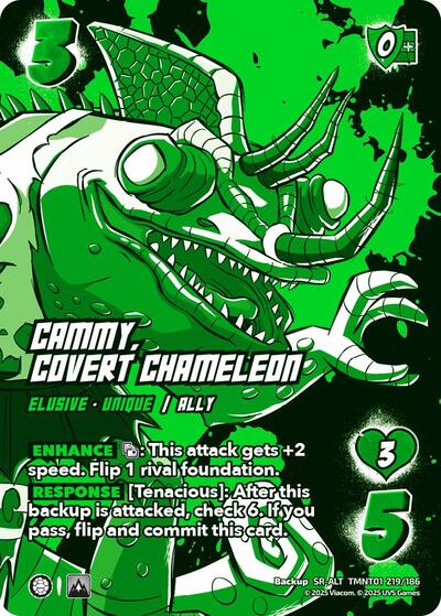 Cammy, Covert Chameleon (Alternate Art)