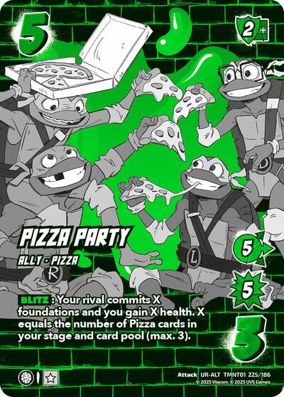 Pizza Party (Alternate Art)