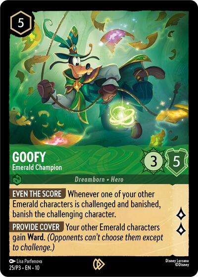 Goofy - Emerald Champion