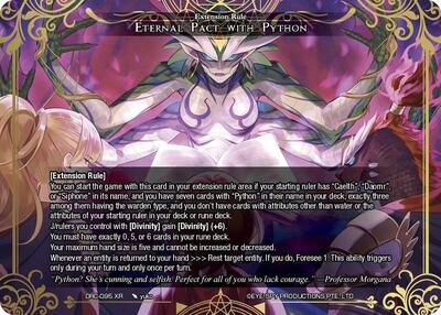 Eternal Pact with Python