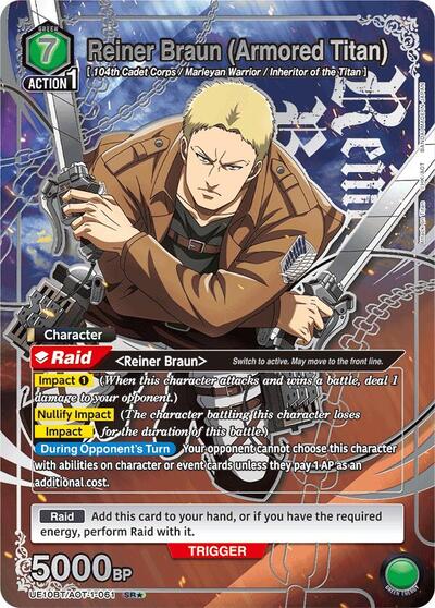 Reiner Braun (Armored Titan) (SR*)