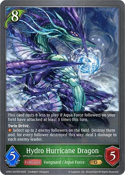 Hydro Hurricane Dragon