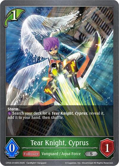 Tear Knight, Cyprus