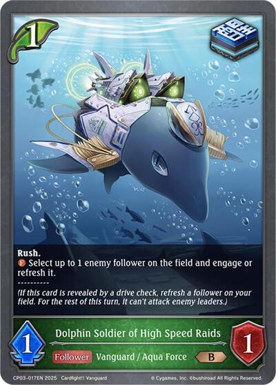 Dolphin Soldier of High Speed Raids