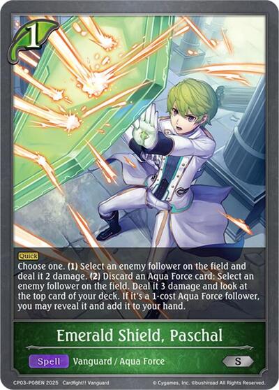 Emerald Shield, Paschal - P08EN (Foil)