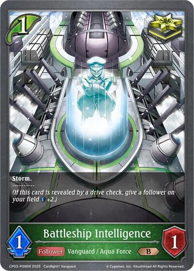 Battleship Intelligence - P09EN (Foil)