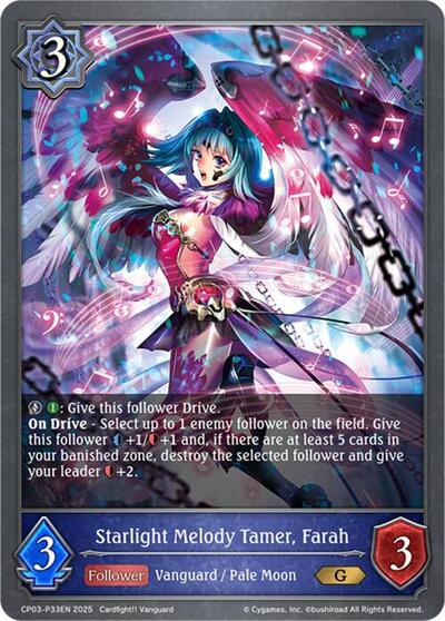 Starlight Melody Tamer, Farah - P33EN (Foil)