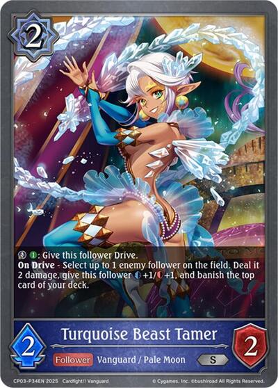 Turquoise Beast Tamer - P34EN (Foil)