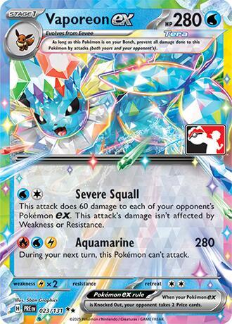 Vaporeon ex - 023/131