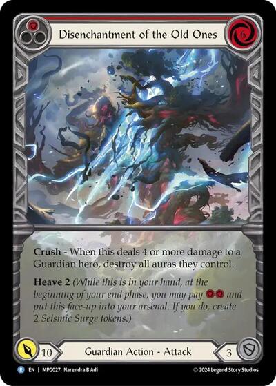 Disenchantment of the Old Ones (Extended Art)