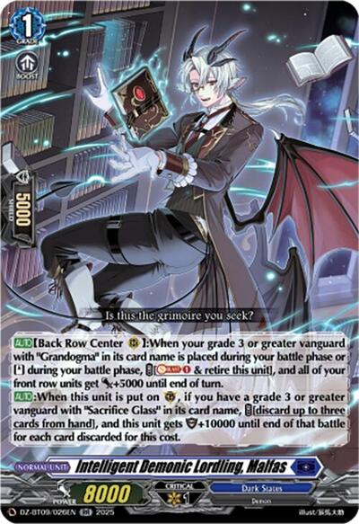 Intelligent Demonic Lordling, Malfas