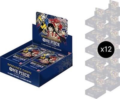 Romance Dawn - Booster Box Case (Wave 1 - Blue)