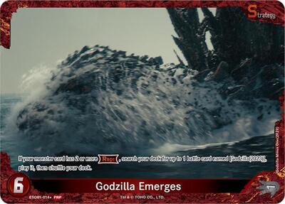 Godzilla Emerges (ESD01-014+) (Promotion Pack Vol.1)