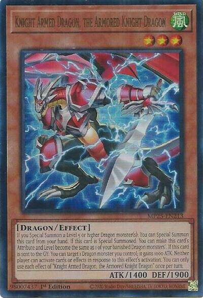 Knight Armed Dragon, the Armored Knight Dragon