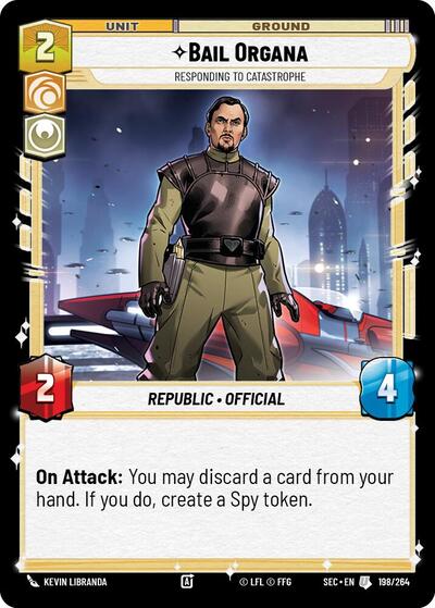 Bail Organa - Responding to Catastrophe