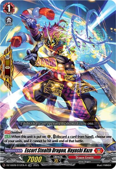 Escort Stealth Dragon, Hayashi Kaze (TDR)
