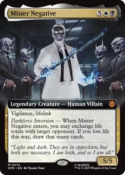 Mister Negative (Extended Art)
