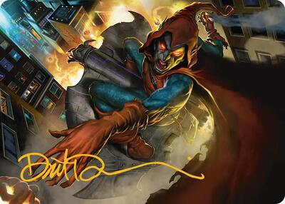 Hobgoblin, Mantled Marauder Art Card (Gold-Stamped Signature)