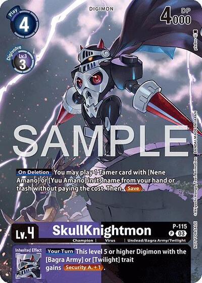 SkullKnightmon - P-115 (Sinister Order Legend Pack)