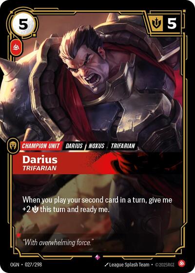 Darius, Trifarian
