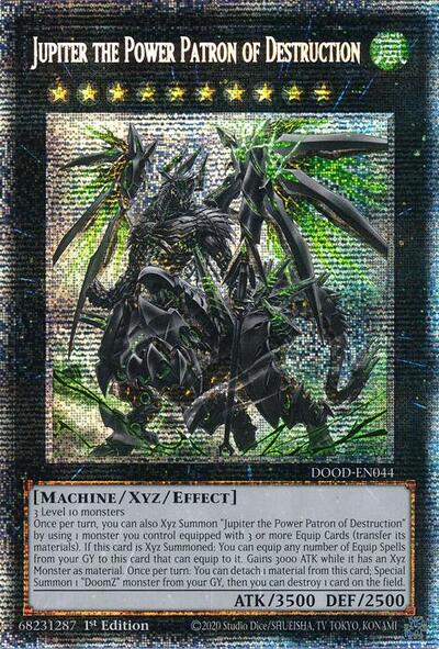 Jupiter the Power Patron of Destruction (Starlight Rare)