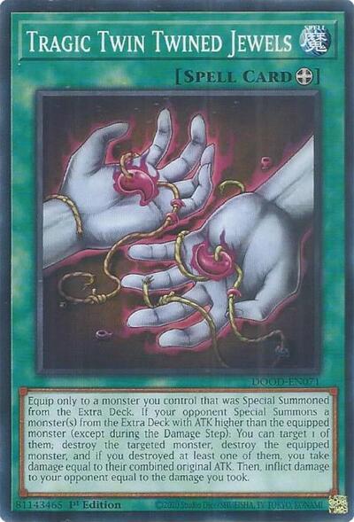 Tragic Twin Twined Jewels
