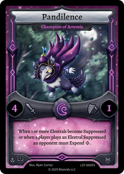 Pandilence - Champion of Artemis