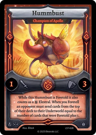 Hummbust - Champion of Apollo