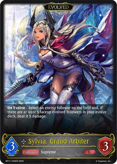 Sylvia, Grand Arbiter (Evolved)